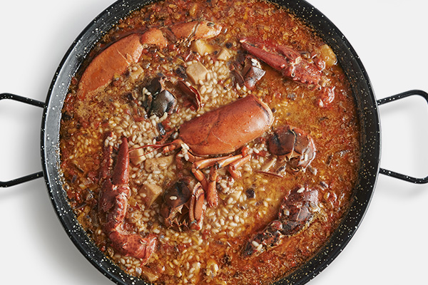 Arroz con bogavante