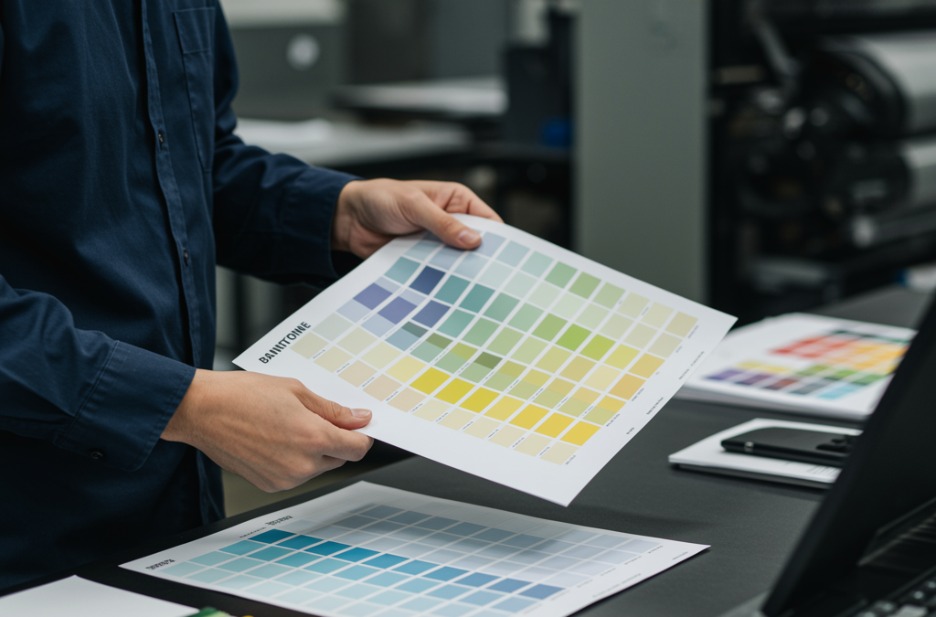 consistencia color impresión offset